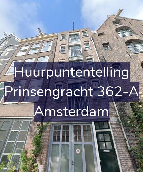 Foto gevel Huurpuntentelling voor Prinsengracht 362-A, Amsterdam