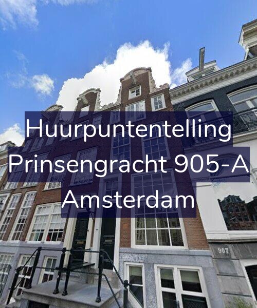 Foto gevel Huurpuntentelling voor Prinsengracht 905-A, Amsterdam