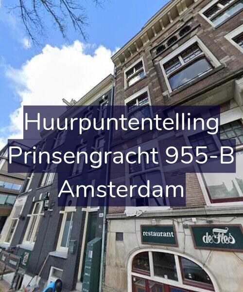 Foto gevel Huurpuntentelling voor Prinsengracht 955-B, Amsterdam