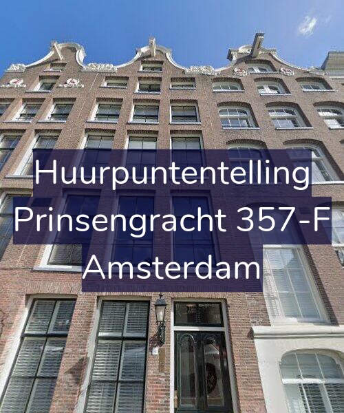 Foto gevel Huurpuntentelling voor Prinsengracht 357-F, Amsterdam