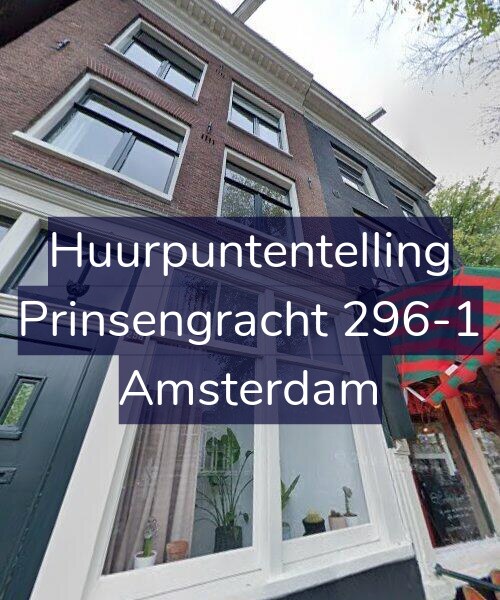 Foto gevel Huurpuntentelling voor Prinsengracht 296-1, Amsterdam