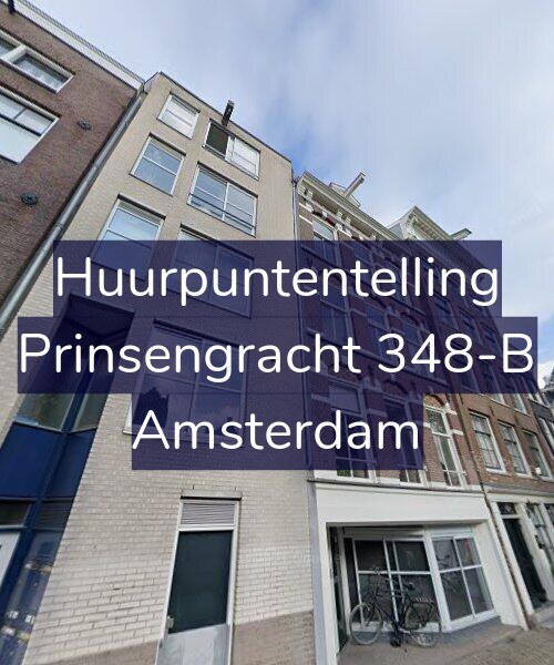 Foto gevel Huurpuntentelling voor Prinsengracht 348-B, Amsterdam