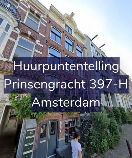 Foto gevel Huurpuntentelling voor Prinsengracht 397-H, Amsterdam