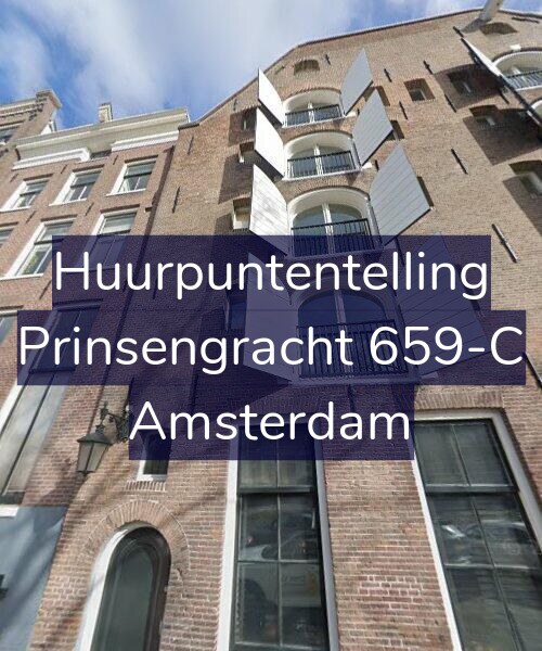 Foto gevel Huurpuntentelling voor Prinsengracht 659-C, Amsterdam