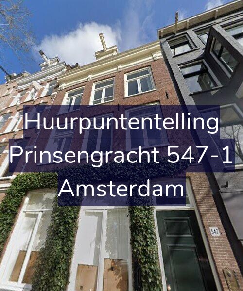 Foto gevel Huurpuntentelling voor Prinsengracht 547-1, Amsterdam