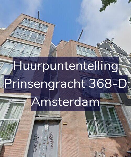 Foto gevel Huurpuntentelling voor Prinsengracht 368-D, Amsterdam