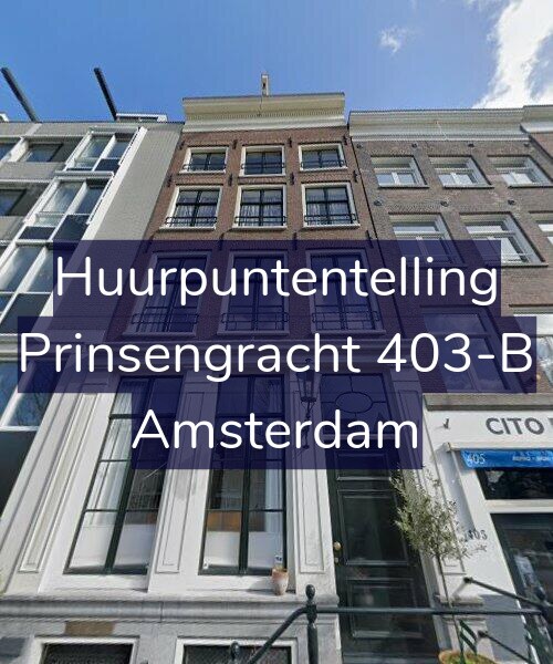 Foto gevel Huurpuntentelling voor Prinsengracht 403-B, Amsterdam