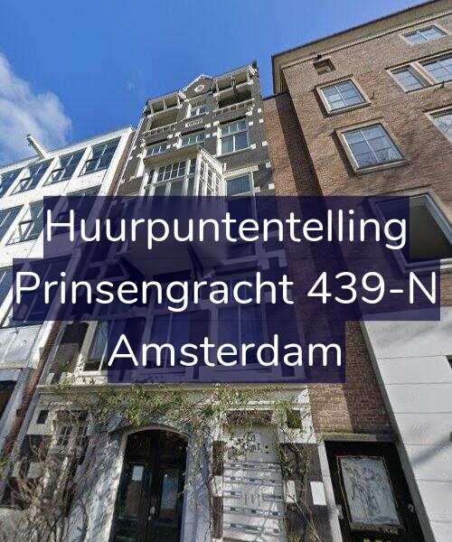 Foto gevel Huurpuntentelling voor Prinsengracht 439-N, Amsterdam