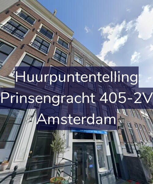 Foto gevel Huurpuntentelling voor Prinsengracht 405-2V, Amsterdam