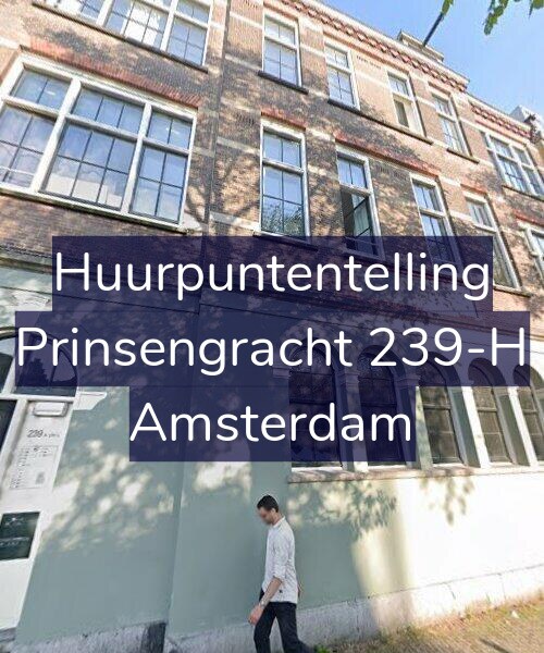Foto gevel Huurpuntentelling voor Prinsengracht 239-H, Amsterdam