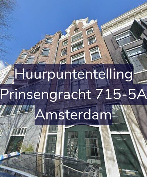 Foto gevel Huurpuntentelling voor Prinsengracht 715-5A, Amsterdam