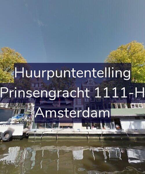 Foto gevel Huurpuntentelling voor Prinsengracht 1111-H, Amsterdam