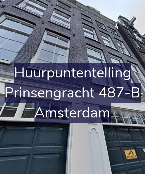 Foto gevel Huurpuntentelling voor Prinsengracht 487-B, Amsterdam