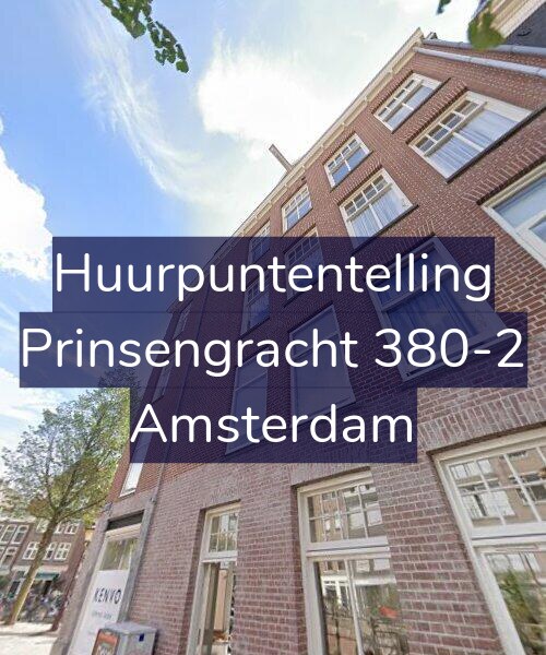 Foto gevel Huurpuntentelling voor Prinsengracht 380-2, Amsterdam