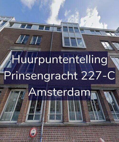 Foto gevel Huurpuntentelling voor Prinsengracht 227-C, Amsterdam