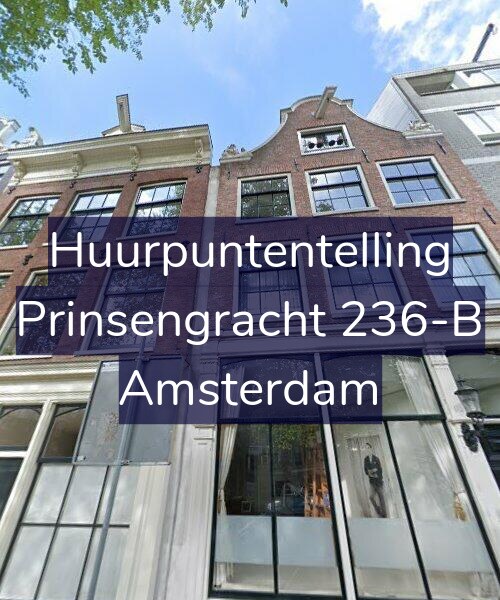 Foto gevel Huurpuntentelling voor Prinsengracht 236-B, Amsterdam