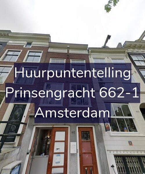 Foto gevel Huurpuntentelling voor Prinsengracht 662-1, Amsterdam