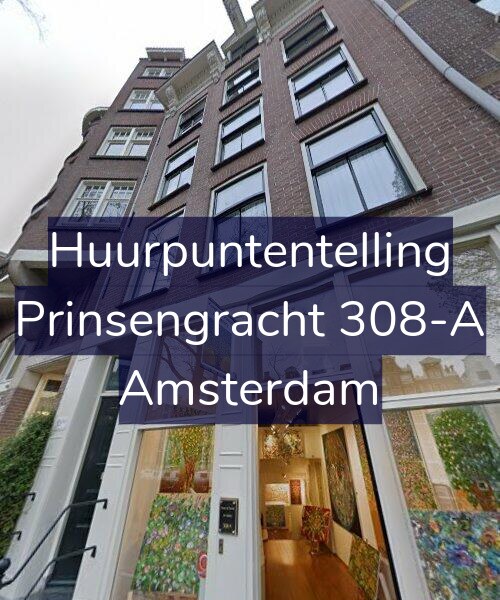 Foto gevel Huurpuntentelling voor Prinsengracht 308-A, Amsterdam