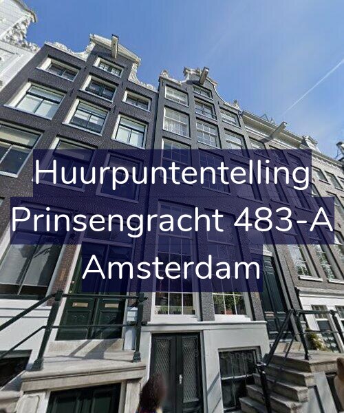 Foto gevel Huurpuntentelling voor Prinsengracht 483-A, Amsterdam