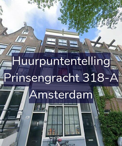 Foto gevel Huurpuntentelling voor Prinsengracht 318-A, Amsterdam