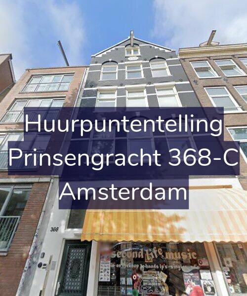 Foto gevel Huurpuntentelling voor Prinsengracht 368-C, Amsterdam