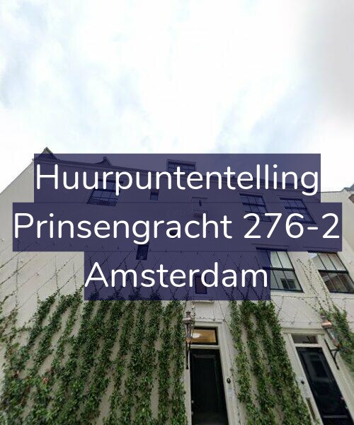 Foto gevel Huurpuntentelling voor Prinsengracht 276-2, Amsterdam