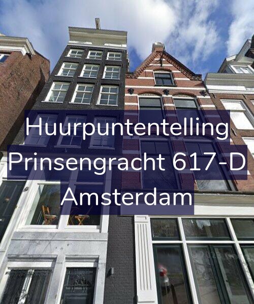 Foto gevel Huurpuntentelling voor Prinsengracht 617-D, Amsterdam