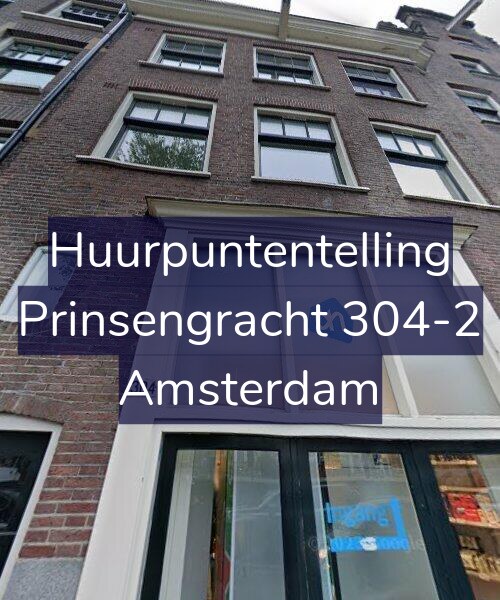 Foto gevel Huurpuntentelling voor Prinsengracht 304-2, Amsterdam