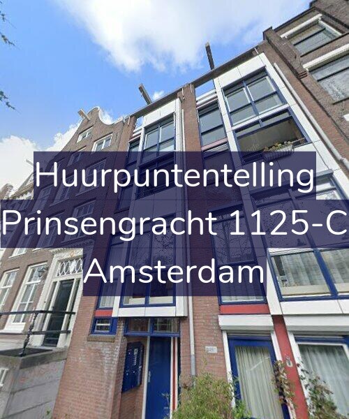 Foto gevel Huurpuntentelling voor Prinsengracht 1125-C, Amsterdam