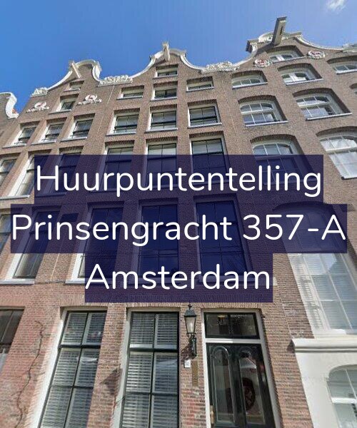 Foto gevel Huurpuntentelling voor Prinsengracht 357-A, Amsterdam