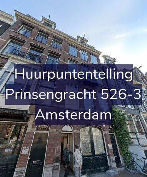 Foto gevel Huurpuntentelling voor Prinsengracht 526-3, Amsterdam