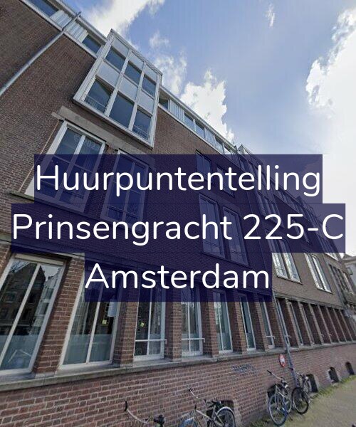 Foto gevel Huurpuntentelling voor Prinsengracht 225-C, Amsterdam