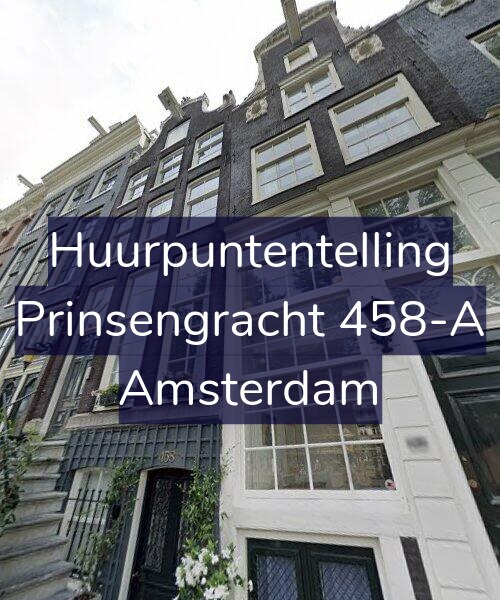 Foto gevel Huurpuntentelling voor Prinsengracht 458-A, Amsterdam