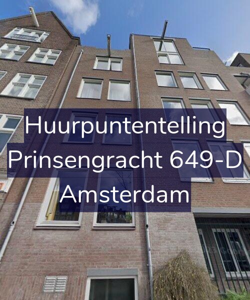 Foto gevel Huurpuntentelling voor Prinsengracht 649-D, Amsterdam