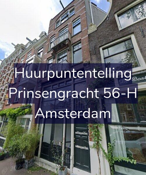 Foto gevel Huurpuntentelling voor Prinsengracht 56-H, Amsterdam