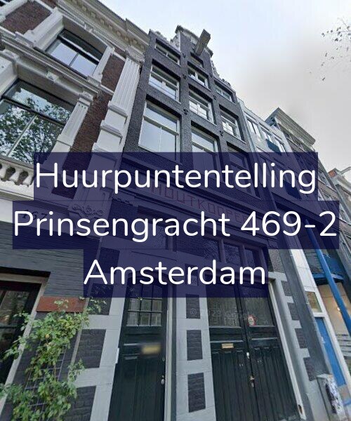 Foto gevel Huurpuntentelling voor Prinsengracht 469-2, Amsterdam