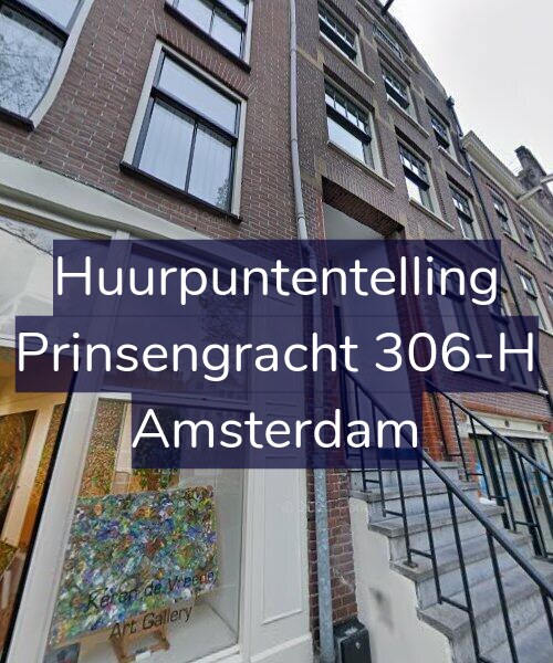 Foto gevel Huurpuntentelling voor Prinsengracht 306-H, Amsterdam