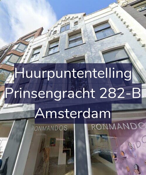 Foto gevel Huurpuntentelling voor Prinsengracht 282-B, Amsterdam