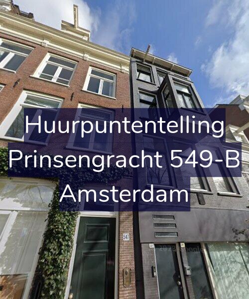 Foto gevel Huurpuntentelling voor Prinsengracht 549-B, Amsterdam