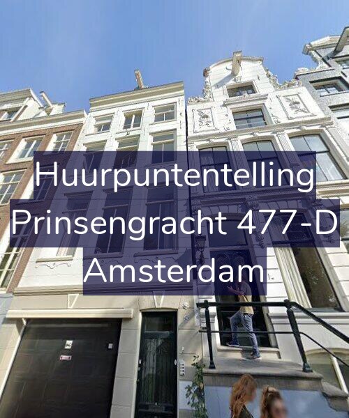 Foto gevel Huurpuntentelling voor Prinsengracht 477-D, Amsterdam