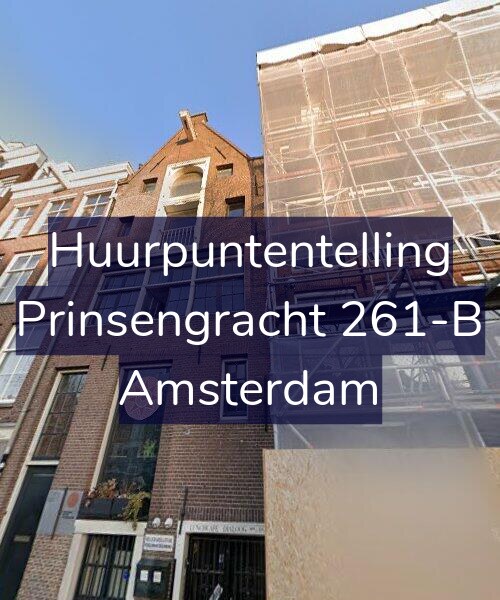 Foto gevel Huurpuntentelling voor Prinsengracht 261-B, Amsterdam