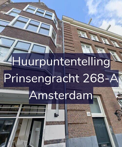 Foto gevel Huurpuntentelling voor Prinsengracht 268-A, Amsterdam