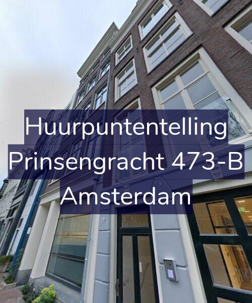 Foto gevel Huurpuntentelling voor Prinsengracht 473-B, Amsterdam