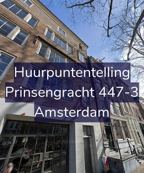 Foto gevel Huurpuntentelling voor Prinsengracht 447-3, Amsterdam