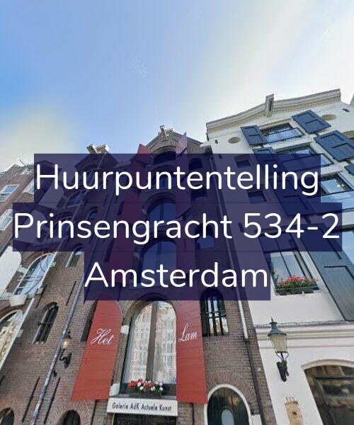Foto gevel Huurpuntentelling voor Prinsengracht 534-2, Amsterdam