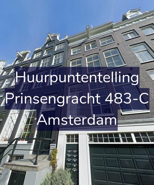 Foto gevel Huurpuntentelling voor Prinsengracht 483-C, Amsterdam