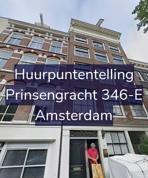 Foto gevel Huurpuntentelling voor Prinsengracht 346-E, Amsterdam