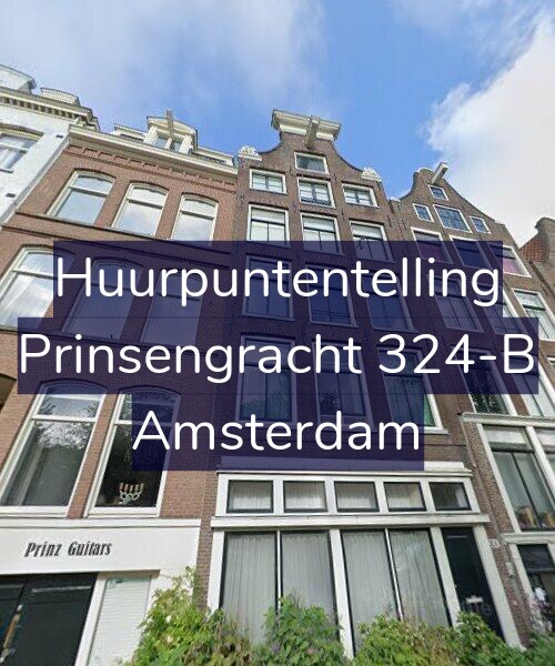 Foto gevel Huurpuntentelling voor Prinsengracht 324-B, Amsterdam