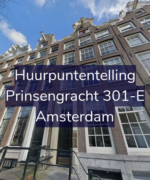 Foto gevel Huurpuntentelling voor Prinsengracht 301-E, Amsterdam