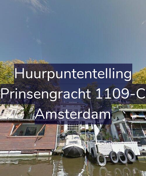 Foto gevel Huurpuntentelling voor Prinsengracht 1109-C, Amsterdam